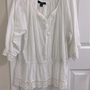Nine West White Top